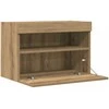 TV staliukas TV sieninė spintelė 2 pcs artisano ąžuolo 60 x 30 x 40 cm