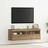 TV staliukas TV sieninė spintelė 2 pcs artisano ąžuolo 60 x 30 x 40 cm