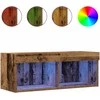 TV staliukas TV spintelių komplektas 2 pcs Sena mediena 80 x 30 x 30 cm