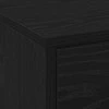 TV staliukas TV spintelė su LED su stalčių Juodas Ąžuolas 140 x 34 x 40 cm