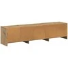 TV staliukas TV spintelė su LED su stalčių Meistrų ąžuolas 165 x 34 x 40 cm