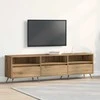 TV staliukas Televizoriaus spintelė 150 x 30 x 44,5 cm artisano ąžuolo