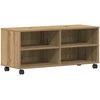 TV staliukas Televizoriaus spintelė Ruda 90 x 35 x 40.5 cm Apdirbta mediena