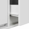 TV staliukas Televizoriaus spintelė su stalčių Balta 100 x 31 x 25,5 cm