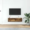 TV staliukas Televizoriaus spintelė Dūminio ąžuolo 100 x 31 x 25,5 cm