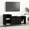 TV staliukas TV spintelių komplektas Juodas ąžuolas 100 x 35 x 55 cm