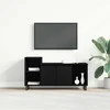 TV staliukas TV spintelių komplektas Juodas ąžuolas 100 x 35 x 55 cm