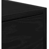 TV staliukas Televizoriaus spintelė juoda ąžuolo 100 x 31 x 25,5 cm