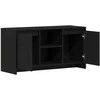 TV staliukas Televizoriaus spintelė Juodas ąžuolas 102 x 37,5 x 52,5 cm