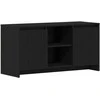 TV staliukas Televizoriaus spintelė Juodas ąžuolas 102 x 37,5 x 52,5 cm