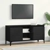 TV staliukas Televizoriaus spintelė Juodas ąžuolas 102 x 35 x 50 cm