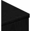 TV staliukas Televizoriaus spintelė su stalčių Juodas ąžuolas 80x34x30 cm