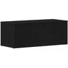 TV staliukas Televizoriaus spintelė su stalčių Juodas ąžuolas 80x34x30 cm