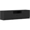 TV staliukas Televizoriaus spintelė 140 x 35 x 40 cm Apdirbta mediena