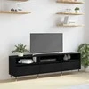 TV staliukas Televizoriaus spintelė Juodas ąžuolas 150 x 30 x 45 cm