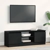 TV staliukas TV spintelė, juodo ąžuolo spalvos, 102x30x36 cm, inžinerinė mediena