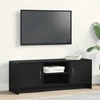 TV staliukas TV spintelė, juodo ąžuolo spalvos, 102x30x37,5 cm, inžinerinė mediena