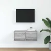 TV staliukas TV spintelė, pilka ąžuolo, 60x31x25,5 cm, apdirbta mediena