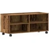 TV staliukas Televizoriaus spintelė Ruda 90 x 35 x 40.5 cm Apdirbta mediena