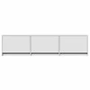 TV staliukas TV spintelė su LED 165 x 34 x 40 cm Baltas Dirbtinė mediena