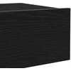 TV staliukas TV spintelė su LED lemputėmis, juodo ąžuolo spalvos, 60x35x15,5 cm