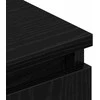 TV staliukas Televizoriaus spintelė 102 x 35 x 50 cm Juodas ąžuolas