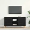 TV staliukas Televizoriaus spintelė Juodas ąžuolas 102 x 35 x 50 cm