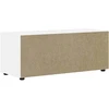 TV staliukas TV spintelė VISNES, balta, 100x40x38 cm, inžinerinė mediena