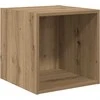 TV staliukas TV spintelių komplektas 4 pcs Amatininkų ąžuolas