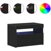 TV staliukas Televizoriaus spintelė 2 pcs Juodas ąžuolas 60 x 35 x 40 cm