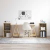TV staliukas TV spintelių komplektas 2 pcs Amatininkų ąžuolas