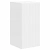 TV staliukas TV spintelių komplektas 4 pcs Aukštai blizganti balta