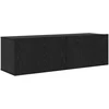 TV staliukas TV spintelių komplektas 5 pcs 100 x 30 x 30 cm Juodojo ąžuolo