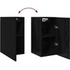 TV staliukas TV spintelių komplektas 7 pcs Juodas ąžuolas 30,5 x 30 x 60 cm