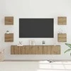 TV staliukas TV spintelių komplektas 7 pcs Amatininkų ąžuolas