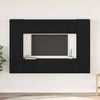 TV staliukas TV spintelių komplektas 8 pcs Juodas ąžuolas Apdirbta mediena
