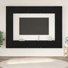 TV staliukas TV spintelių komplektas 10 pcs Juodas ąžuolas Apdirbta mediena