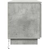 TV staliukas Televizoriaus spintelė Betono pilka 100 x 38 x 49 cm