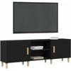 TV staliukas Televizoriaus spintelė Juodas ąžuolas 150 x 30 x 50 cm
