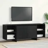 TV staliukas Televizoriaus spintelė 130 x 35 x 50 cm Juodojo ąžuolo