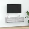 TV staliukas Televizoriaus spintelė Pilka sonoma ąžuolo 100 x 31 x 25,5 cm