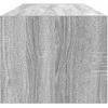 TV staliukas Televizoriaus spintelė Pilka sonoma ąžuolo 100 x 31 x 25,5 cm