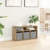 TV staliukas Žemas stalas su stalčių Amatininkų ąžuolas 72 x 22,5 x 38 cm