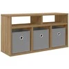 TV staliukas Žemas stalas su stalčių Amatininkų ąžuolas 72 x 22,5 x 38 cm