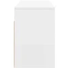 TV staliukas Žemas stalas su stalčių Balta 102 x 32 x 48,5 cm