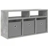 TV staliukas Žemas stalas su stalčių Betono pilka 72 x 22,5 x 38 cm
