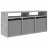 TV staliukas Žemas stalas su stalčių Betono pilka 102 x 32 x 48,5 cm