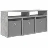 TV staliukas Žemas stalas su stalčių Betono pilka 87 x 27,5 x 43 cm