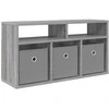 TV staliukas Žemas stalas su stalčių Pilkas Sonoma 72 x 22,5 x 38 cm