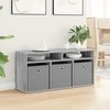 TV staliukas Žemas stalas su stalčių Pilkas Sonoma 102 x 32 x 48,5 cm